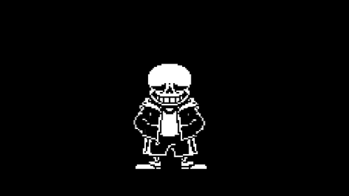 UnderTale Warped Development Sans Fight Phase1~2 - TurboWarp