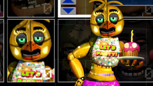 Withered Plus Chica In FNAF UCN! by Zelve.K - Game Jolt