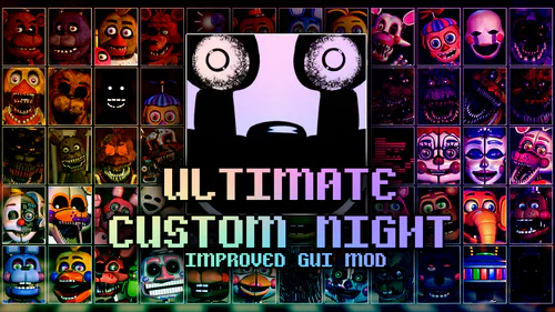 FNaF: Ultimate Custom Night Deluxe - 100% Walkthrough Gameplay