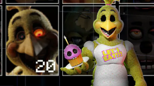 Withered Star Chica In FNAF UCN! by Zelve.K - Game Jolt