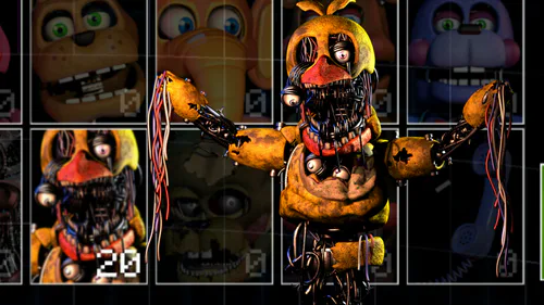 Withered Plus Chica In FNAF UCN! by Zelve.K - Game Jolt