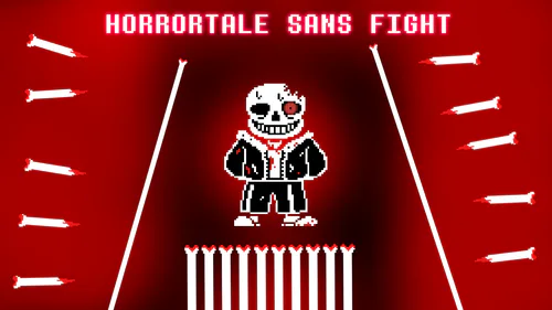 No Hit Horrortale Sans battle 2, Undertale Fan-Game