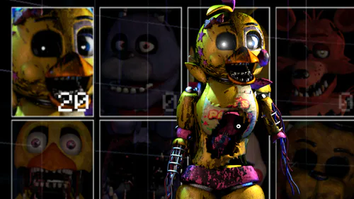 Withered Chica in a nutshell FNAF UCN 