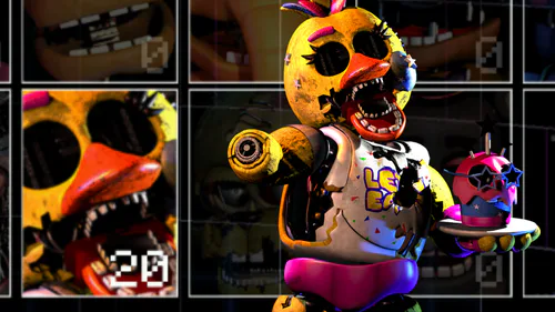 Withered Plus Chica In FNAF UCN! by Zelve.K - Game Jolt