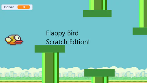 Flappy bird on Scratch.