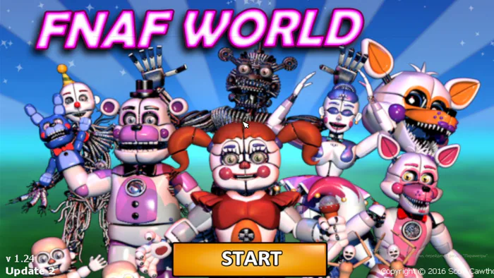 Fnaf World - Adventure Security Breach (Mod) by NIXORY - Game Jolt