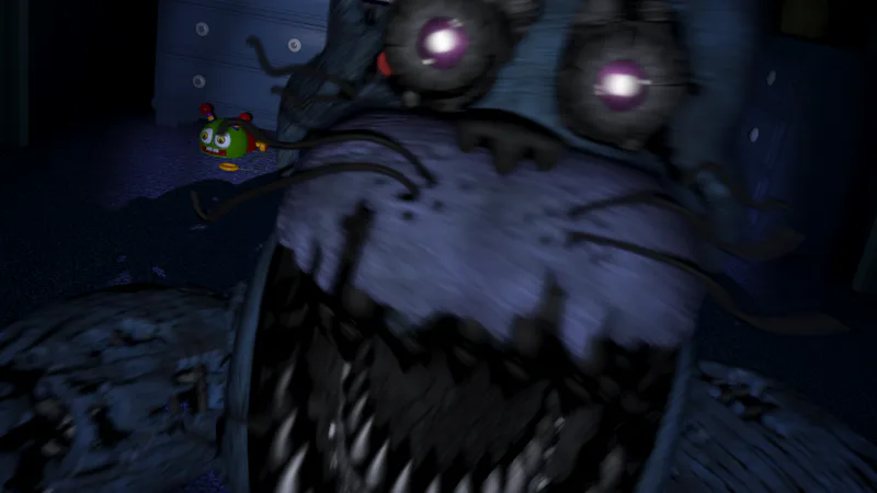 Five Nights at Freddy's 1 except the only animatronic active is Springtrap  by DaPootisBird - Game Jolt