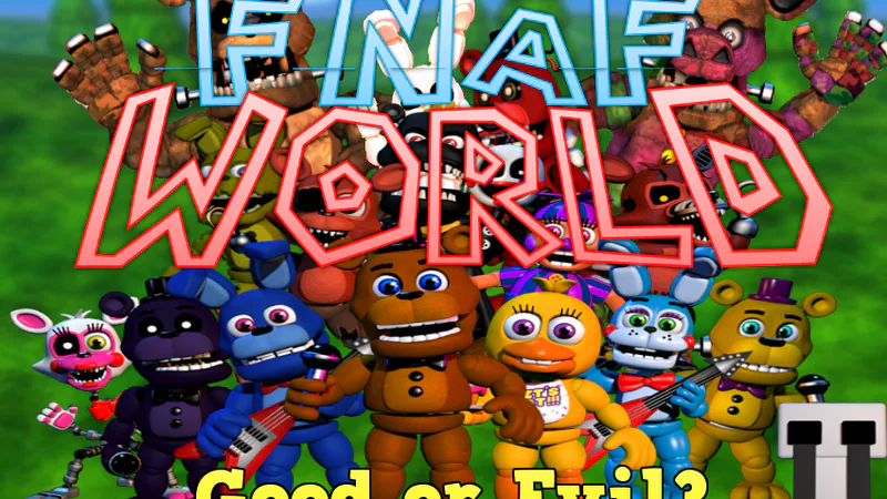 Baby 8-Bit Sister Location In Fnaf World (Mod) by ZBonnieXD - Game Jolt