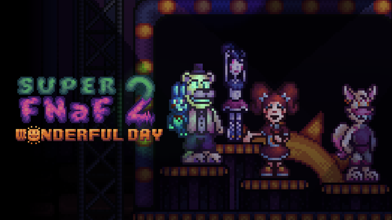 Gamejolt fan games. Супер ФНАФ. Super FNAF 2: wonderful Day. Gamejolt FNAF. Super FNAF Android.