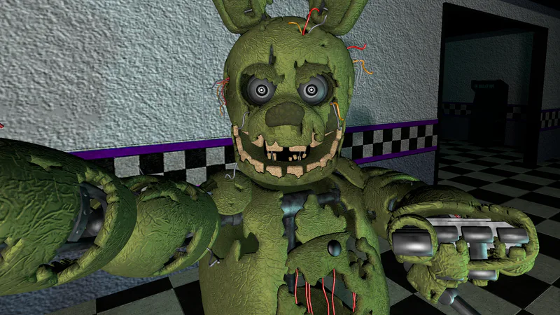 NIGHTMARE WITHERED CHICA in UCN (MODS) #FNaF by CrownedExpertz - Game Jolt