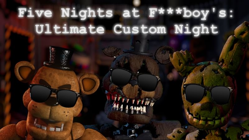 Five Nights at Freddy's 4 Custom Night UPDATE 2 (Fan-Made) by Designumm -  Game Jolt