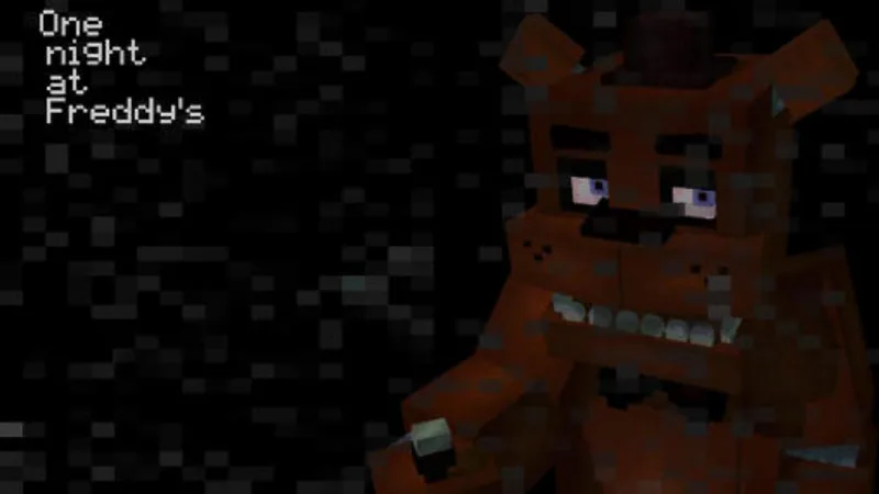 FNaF- Fixed Molten Freddy Minecraft Skin