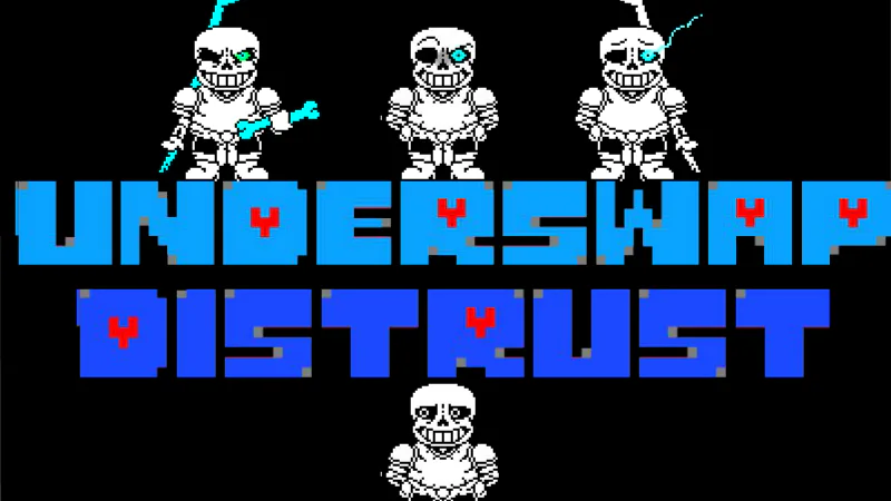 Dust!DDLC Sans battle (Dust Sans Fight) Undertale FanGame 