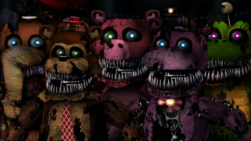 NIGHTMARE WITHERED CHICA in UCN (MODS) #FNaF by CrownedExpertz - Game Jolt