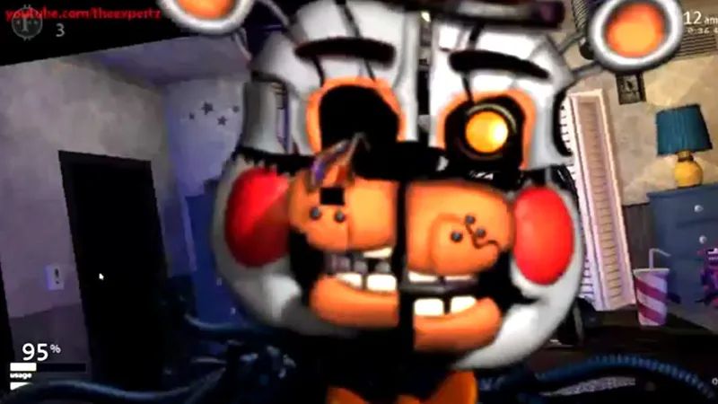 Molten Freddy in fnaf sl mod by Mihaniso - Game Jolt