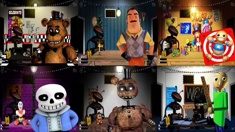 Freddy Fazbear's Pizzeria Simulator - FNaF AR Animatronics (Mod) by NIXORY  - Game Jolt