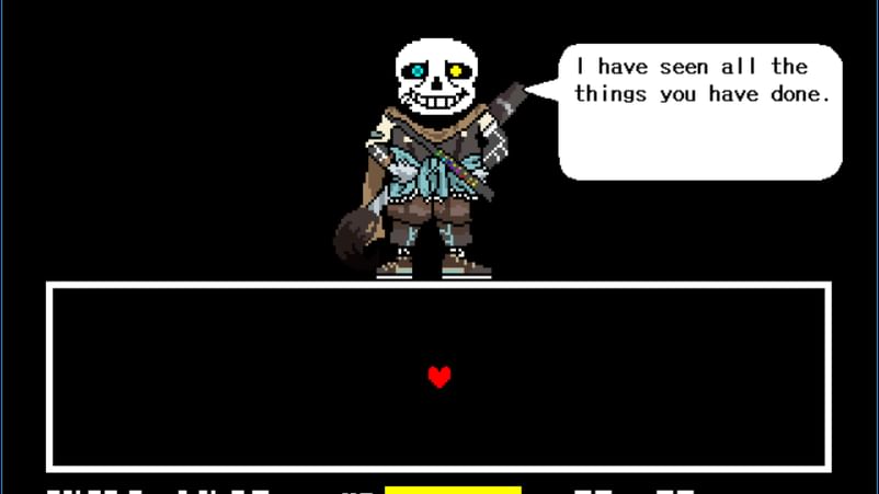 SwapSwap Sans fight (CYF Mod) by Helldrake - Game Jolt