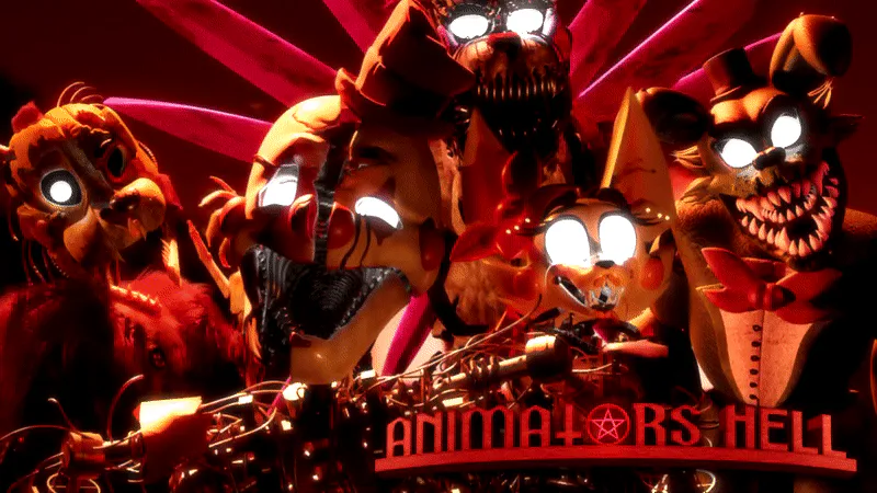 Fnaf Animatronics Simulator V1.0 by IncrivelManBR - Game Jolt