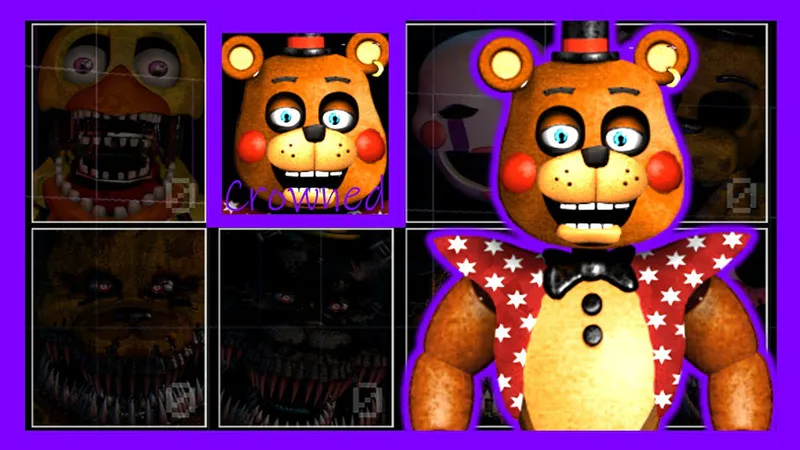 Animatrônica fnaf 2. - puzzle online