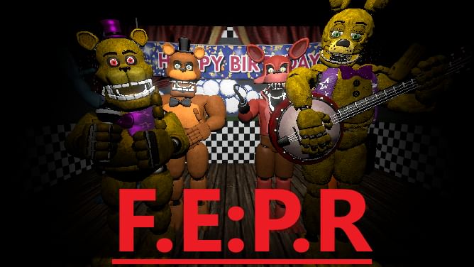 Five Nights at Freddy's Minigames Purple-Guy FULL GAME by _Purple