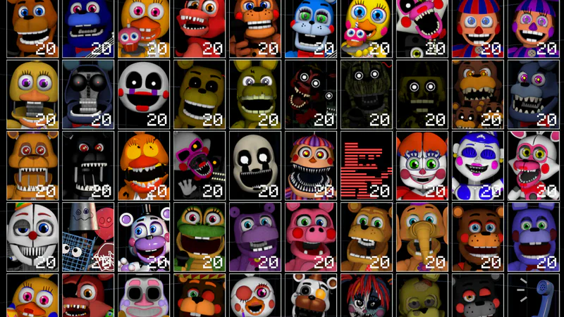 Five Nights at Freddy's 6 Custom Night (Fan-Made) by Designumm - Game Jolt