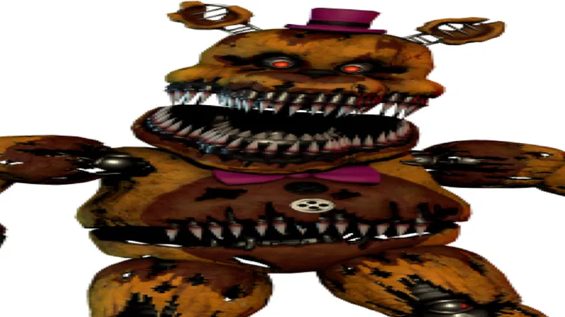 NIGHTMARE WITHERED CHICA in UCN (MODS) #FNaF by CrownedExpertz - Game Jolt