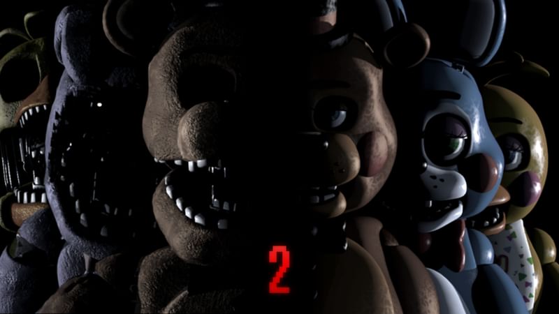 FNAF 2 mod blue withered freddy by Mihaniso - Game Jolt