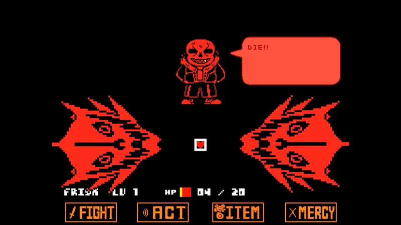 An Underfell Sans Fight by JustSomeGuyOnline - Game Jolt