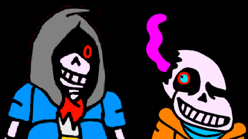 Underchoice Sans Battle Phase 1 Undertale Fangame by EeveeLing - Game Jolt