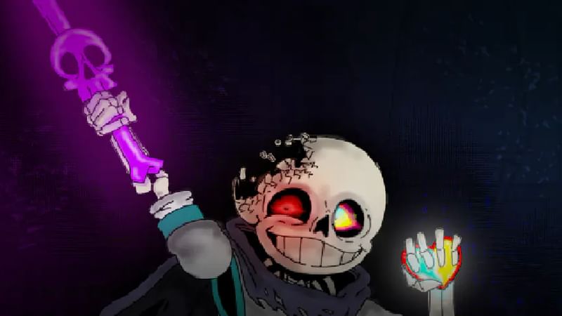 Dusttale Murder Sans Fight by FDY phase 1-2 (phase 3 FAIL
