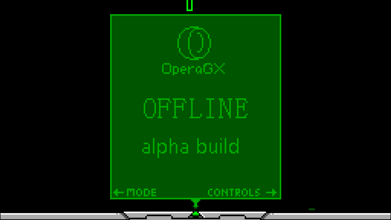 Which game should be the offline game for OperaGX? 