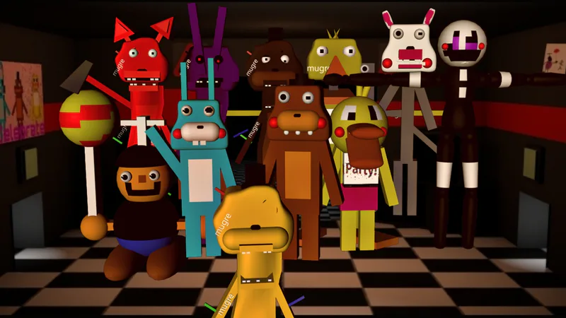 Five nights at candys android collection by rageon by Raspberry4491 - Game  Jolt