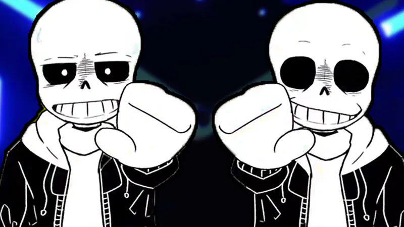 UNDERTALE Hard Mode: Sans Battle (fanmade genocide battle) by Vecc