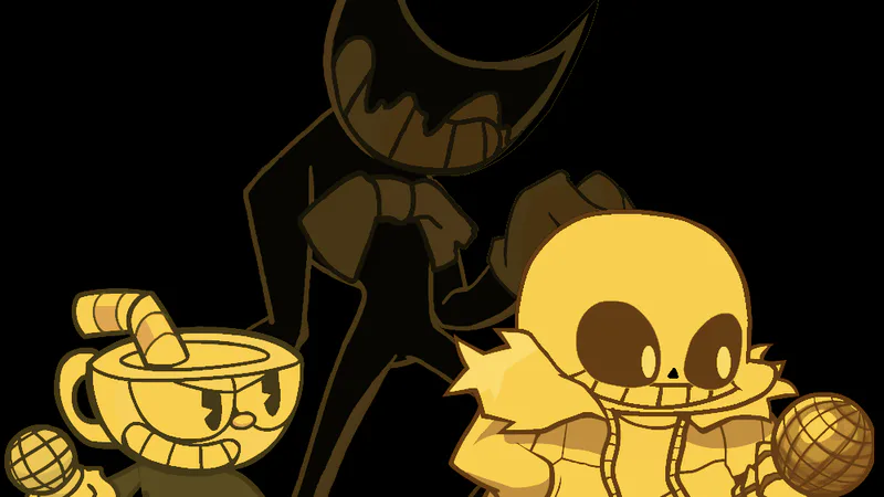 If EVIL BOYFRIEND Met NIGHTMARE SANS (FnF Animation as UNDERTALE)