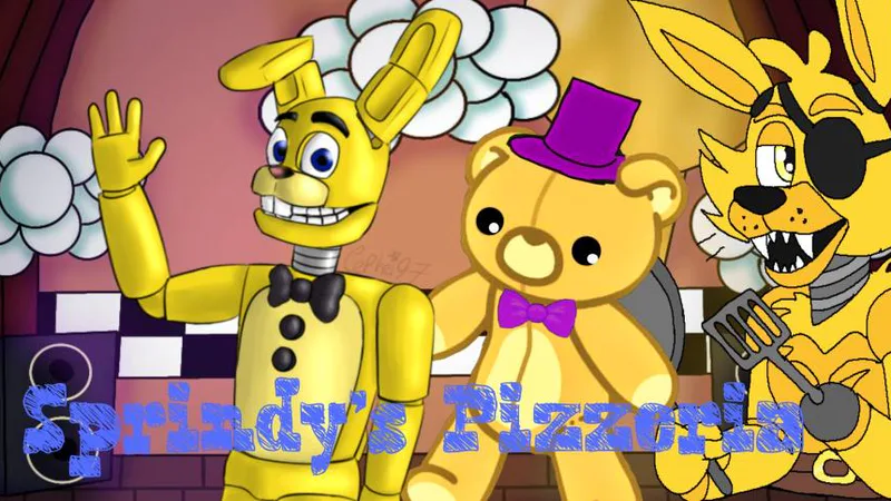 abcde on Game Jolt: fnaf + springbonnie and fredbear/golden freddy!