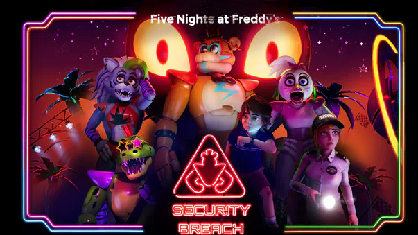 FIVE NIGHTS AT FREDDY'S SECURITY BREACH 2D: AFTERHOUR by -RFPRODUCTION- -  Game Jolt