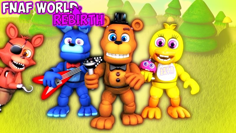 Adventure Nightmare Toy Freddy In FNaF World (Mod) by ZBonnieXD - Game Jolt