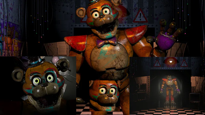 FNAF 1 Cameras by GoXLR - Game Jolt