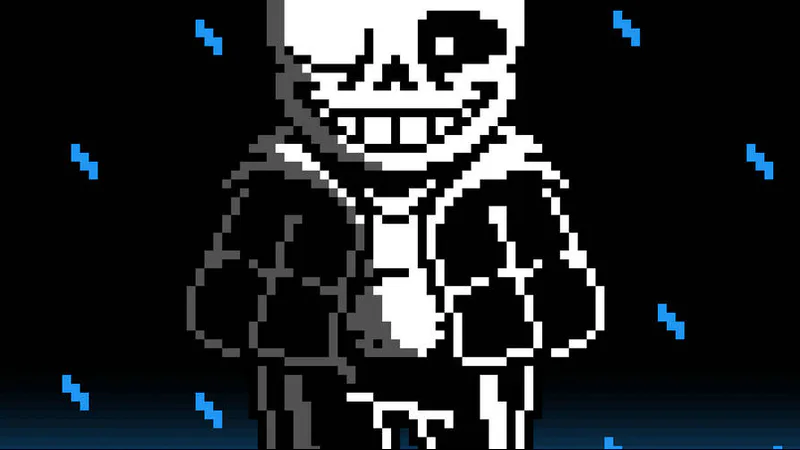 Pixilart - Undertale hard mode sans by useless-link