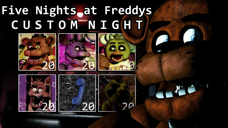 Fnaf 1-8 Jumpscare Simulator Android by GuiBelcks Dev - Game Jolt