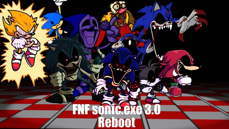 FNF Sonic Exe 3.0 Test - Play Full Screen - FNF Multiplayer