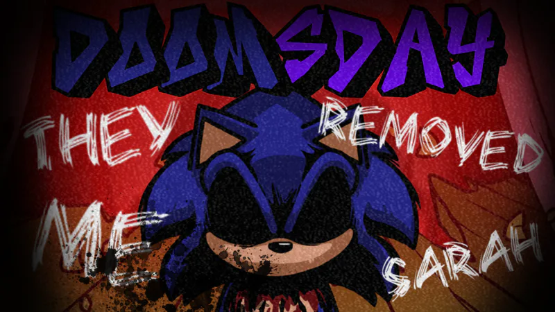 FNF, Vs Sonic.exe: The Red Rings - Song Doomsday