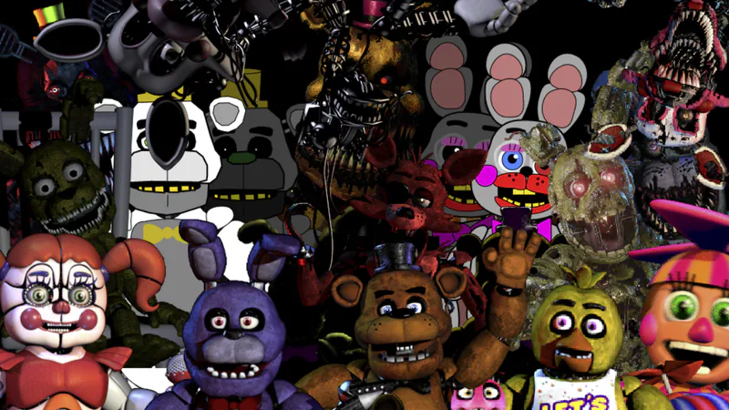 Freddy Fazbear's Pizzeria Simulator- Nightmare Glamrock Animatronics (Mod)  by NIXORY - Game Jolt