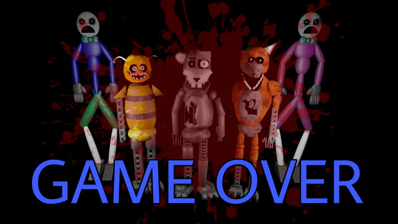 Unwithered Animatronics in FNaF 2 (Mod) by ZBonnieXD - Game Jolt