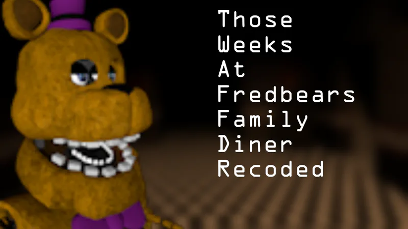 GOLDEN ANIMATRONICS!! Those Weeks At Fredbear's Family Diner 