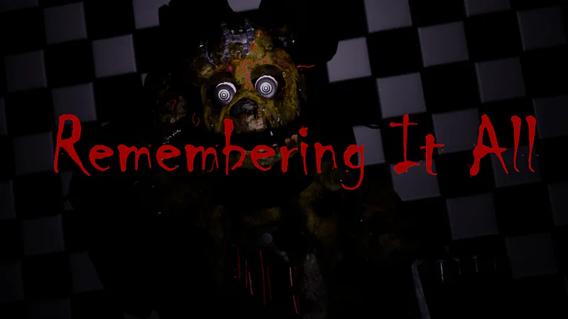 FNAF 2 mod blue withered freddy by Mihaniso - Game Jolt