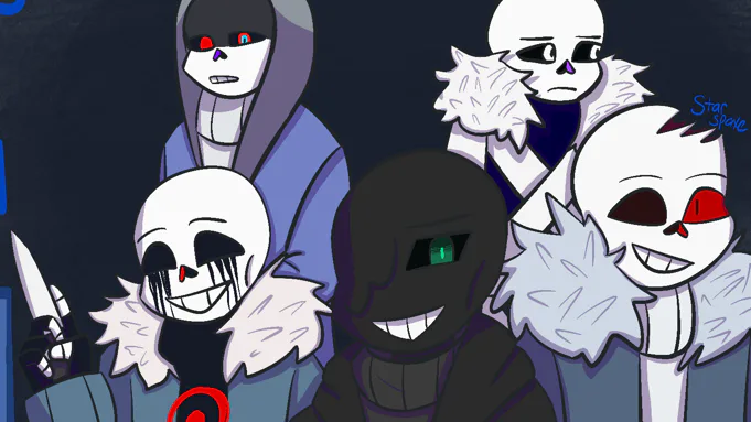 SwapSwap Sans fight (CYF Mod) by Helldrake - Game Jolt