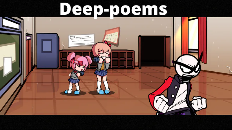 Deep Poems But Void And Bf Sings It - Fnf Games