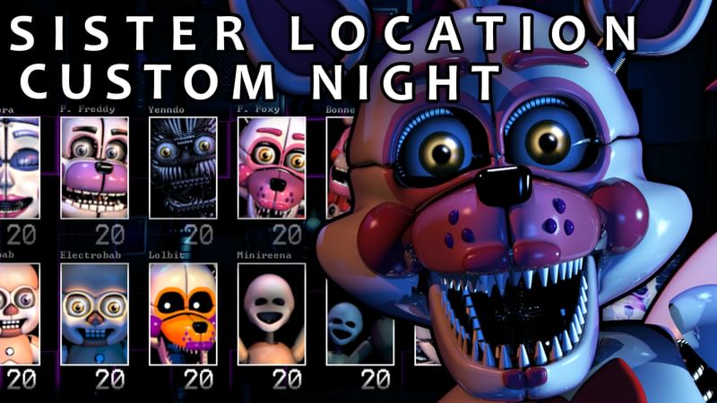 Lolbit Custom Night image  Fnaf drawings, Fnaf sister location