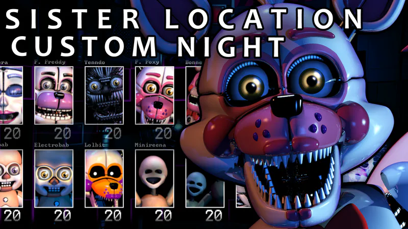 FNAF Ultimate Custom Night Android by PeyTronicGames - Game Jolt